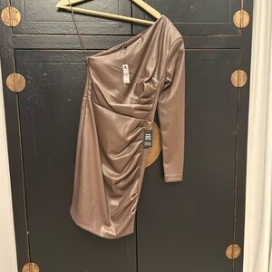 Express leather dress. Never worn